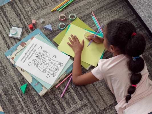 Never Will I Leave You - Hebrews 1:35 - Christian Coloring Page (PDF Instant Download)