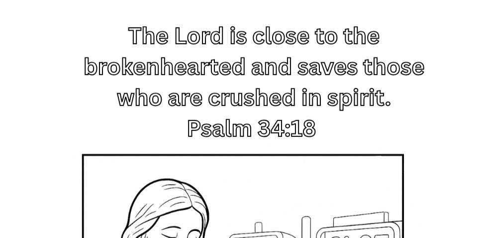 Faith Over Fortune – Printable Christian Coloring Page - PDF Instant Download
